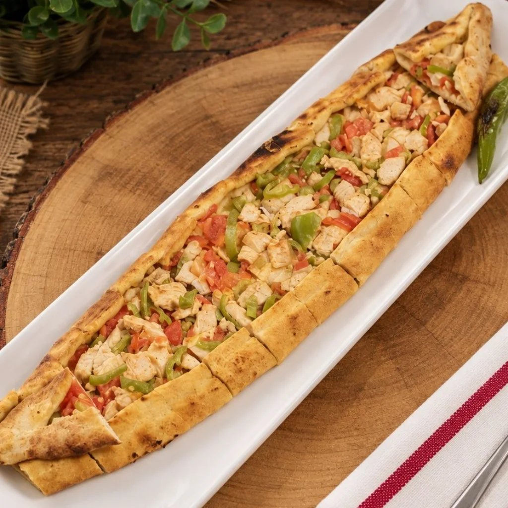 Tavuklu Pide